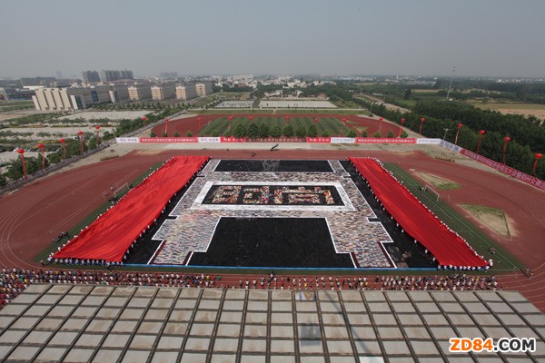 世界上最大的褲子拼圖獲吉尼斯記錄