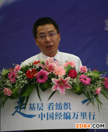 張寧江介紹梅李經(jīng)編產(chǎn)業(yè)的發(fā)展歷程