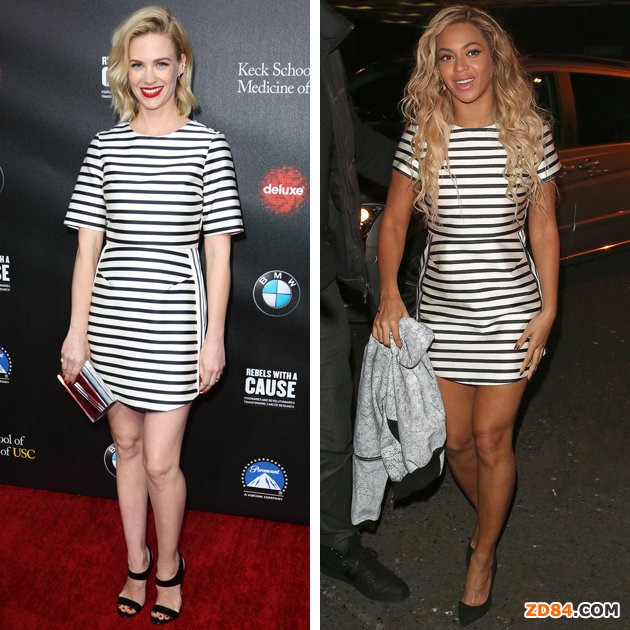 碧昂絲(Beyoncé)OK 詹紐瑞·瓊斯(January Jones)