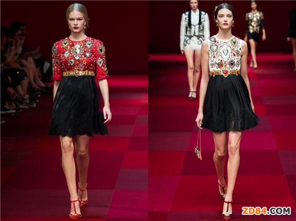 米蘭時(shí)裝周8個(gè)大牌集錦 剛?cè)岵?jì)的現(xiàn)代女性美