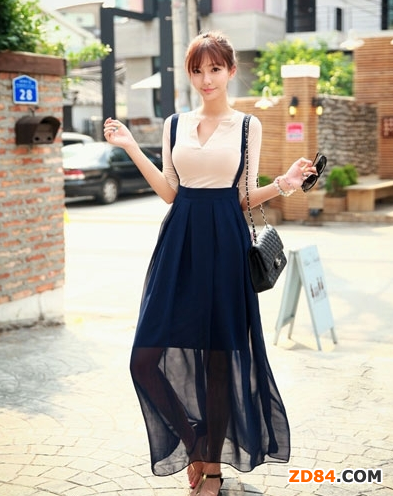 減齡背帶裙 帶你重回美好學生時代