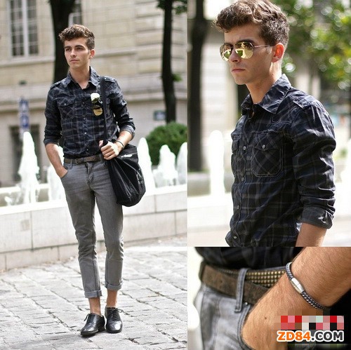 時(shí)尚潮男怎么搭配衣服 創(chuàng)意細(xì)節(jié)配飾是關(guān)鍵