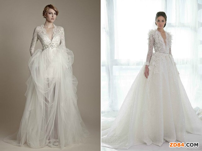 秋冬婚禮 帶袖婚紗正當(dāng)時(shí)