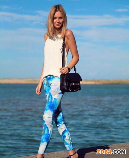 達(dá)人示范背心+鉛筆褲 束衫穿最顯瘦