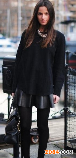 長(zhǎng)袖衫妙用 教你穿出出歐美街拍范