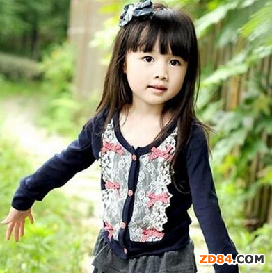 給你們女兒搭配件開衫吧 活潑可愛哦